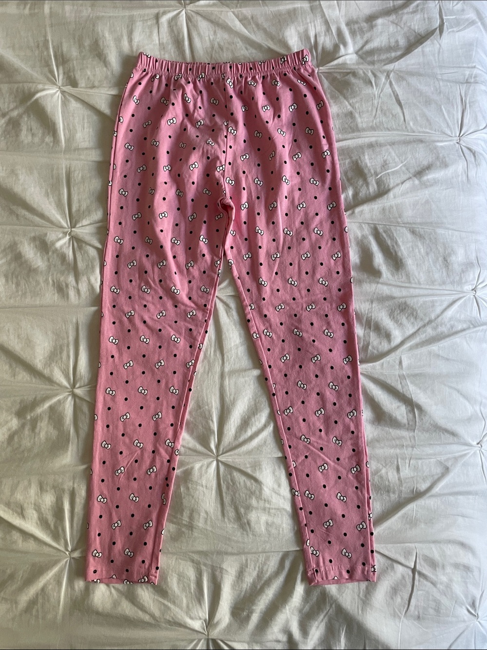 Hello Kitty Pink Printed Pajama Bottoms